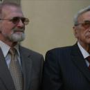 2004.05.01. Bronislaw Geremek and Tadeusz Mazowiecki