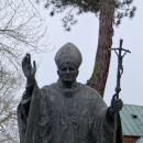 2013 Memorial of Jan Paweł II pope near Płock Catedral - 02